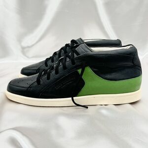 True Religion Mid Black Green Men's Sz 11.5 Sneakers Shoes